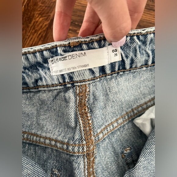 Garage Vintage Straight Jean Size 03 in Gavin Blue - Picture 5 of 7